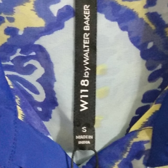 W118 by WALTER BAKER NICK TOP NWT SIZE SMALL - Picture 5 of 10